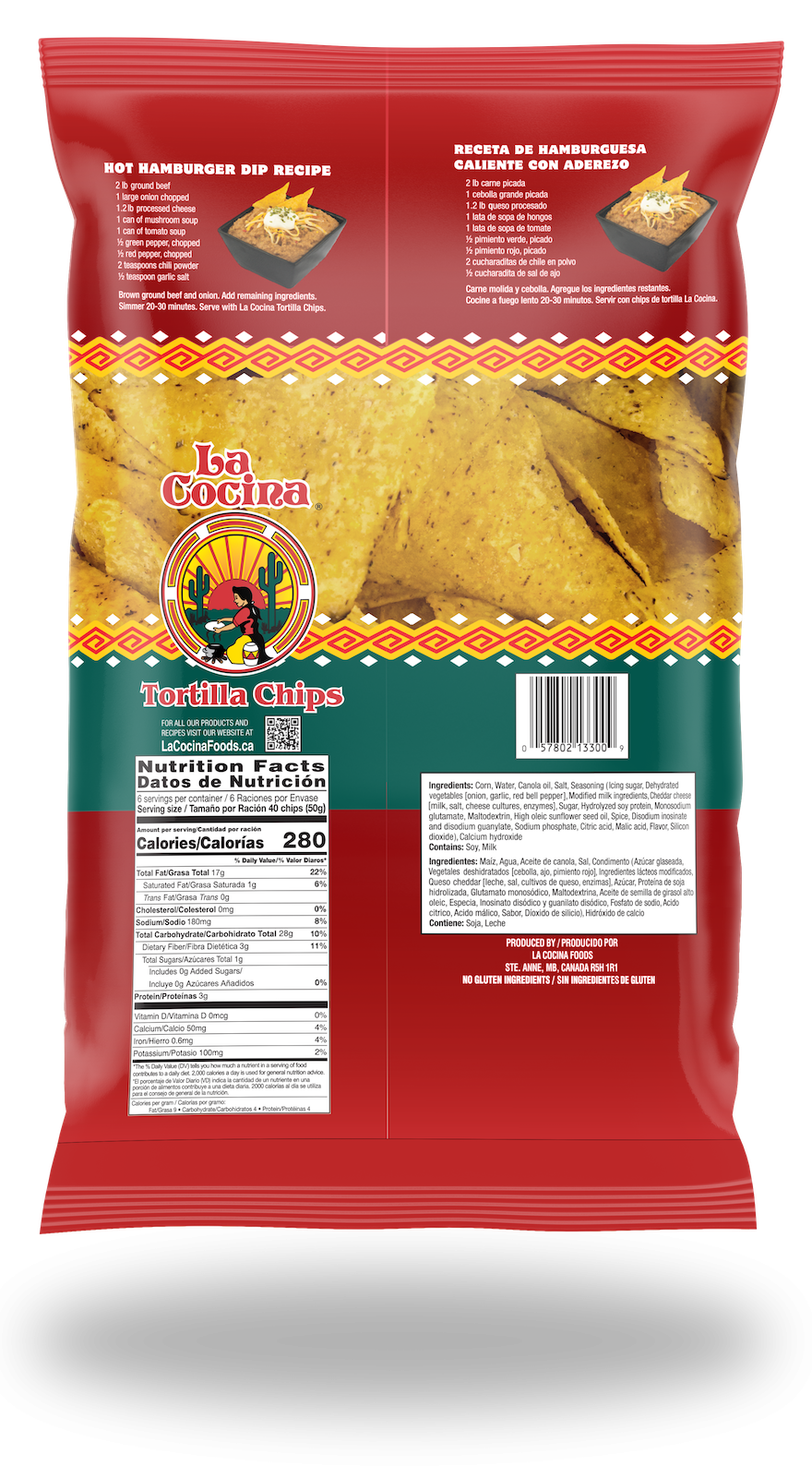 Back of the Fiesta package